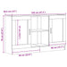 Dulap, lemn vechi, 120x30,5x70 cm, lemn prelucrat - WALTI WALTI