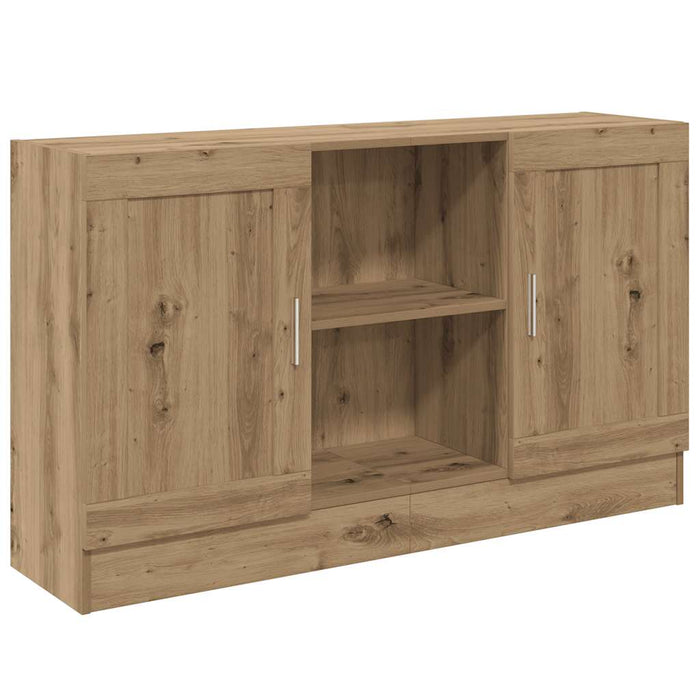 Servantă, stejar artizanal, 120x30,5x70 cm, lemn prelucrat - WALTI WALTI