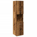 Dulap suspendat de baie, lemn vechi 30x30x130 cm lemn prelucrat - WALTI WALTI