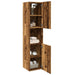 Dulap suspendat de baie, lemn vechi 30x30x130 cm lemn prelucrat - WALTI WALTI