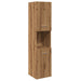 Dulap suspendat de baie, stejar artizanal, 30x30x130 cm, lemn - WALTI WALTI