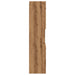 Dulap suspendat de baie, stejar artizanal, 30x30x130 cm, lemn - WALTI WALTI