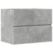 Dulap pentru baie, gri beton, 60x38,5x45 cm, lemn prelucrat - WALTI WALTI
