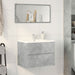 Dulap pentru baie, gri beton, 60x38,5x45 cm, lemn prelucrat - WALTI WALTI