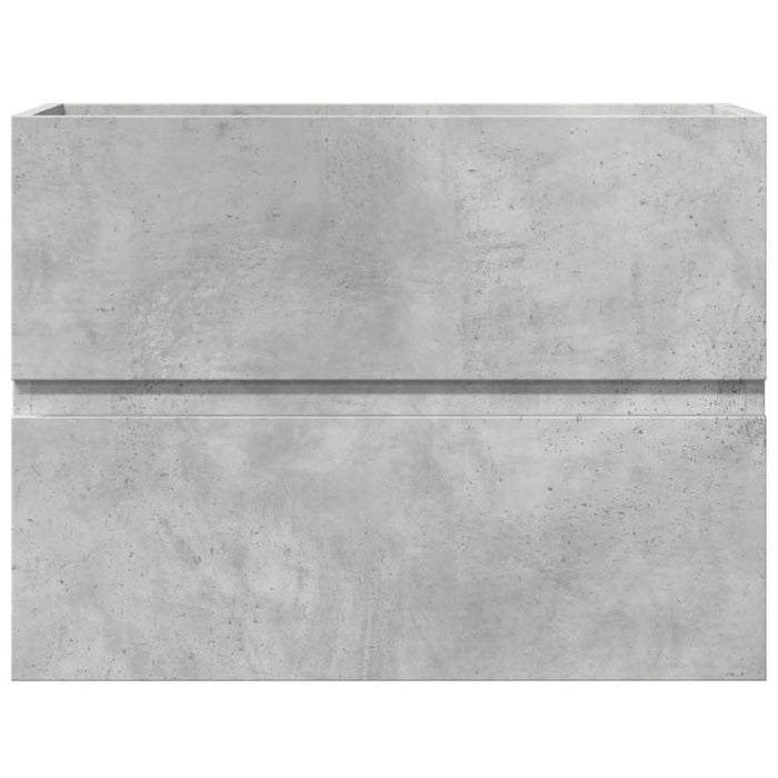 Dulap pentru baie, gri beton, 60x38,5x45 cm, lemn prelucrat - WALTI WALTI