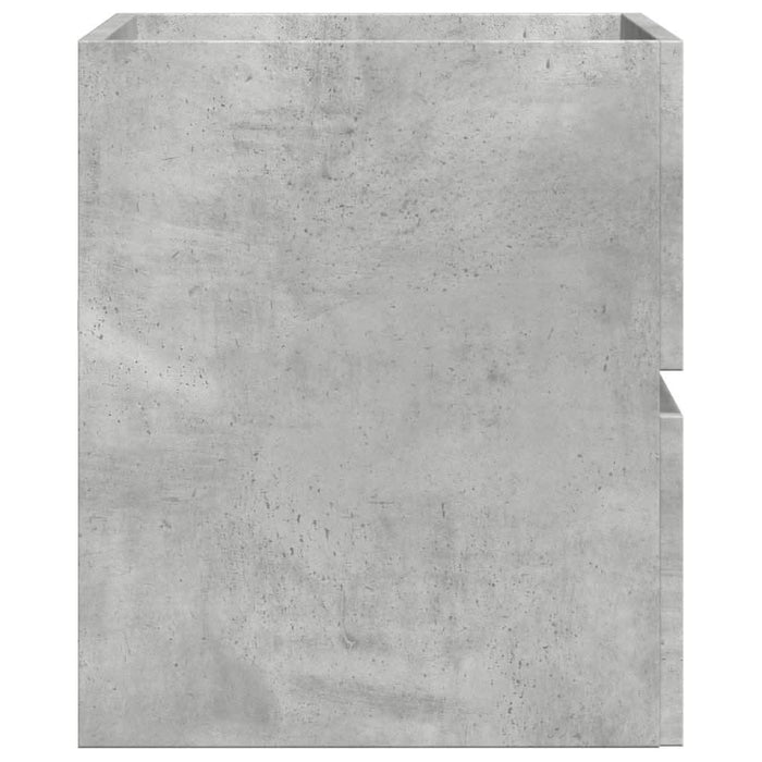 Dulap pentru baie, gri beton, 60x38,5x45 cm, lemn prelucrat - WALTI WALTI