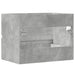 Dulap pentru baie, gri beton, 60x38,5x45 cm, lemn prelucrat - WALTI WALTI