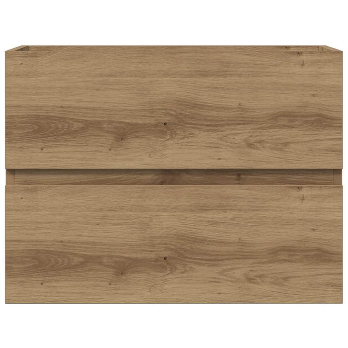 Dulap pentru baie stejar artizanal 60x38,5x45 cm lemn prelucrat - WALTI WALTI