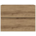 Dulap pentru baie stejar artizanal 60x38,5x45 cm lemn prelucrat - WALTI WALTI