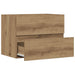 Dulap pentru baie stejar artizanal 60x38,5x45 cm lemn prelucrat - WALTI WALTI