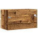 Dulap suspendat de baie lemn vechi 80x38,5x45 cm lemn prelucrat - WALTI WALTI