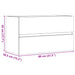 Dulap suspendat de baie lemn vechi 80x38,5x45 cm lemn prelucrat - WALTI WALTI