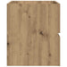 Dulap pentru baie stejar artizanal 80x38,5x45 cm lemn prelucrat - WALTI WALTI