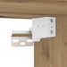 Dulap pentru baie stejar artizanal 80x38,5x45 cm lemn prelucrat - WALTI WALTI