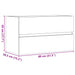 Dulap pentru baie stejar artizanal 80x38,5x45 cm lemn prelucrat - WALTI WALTI