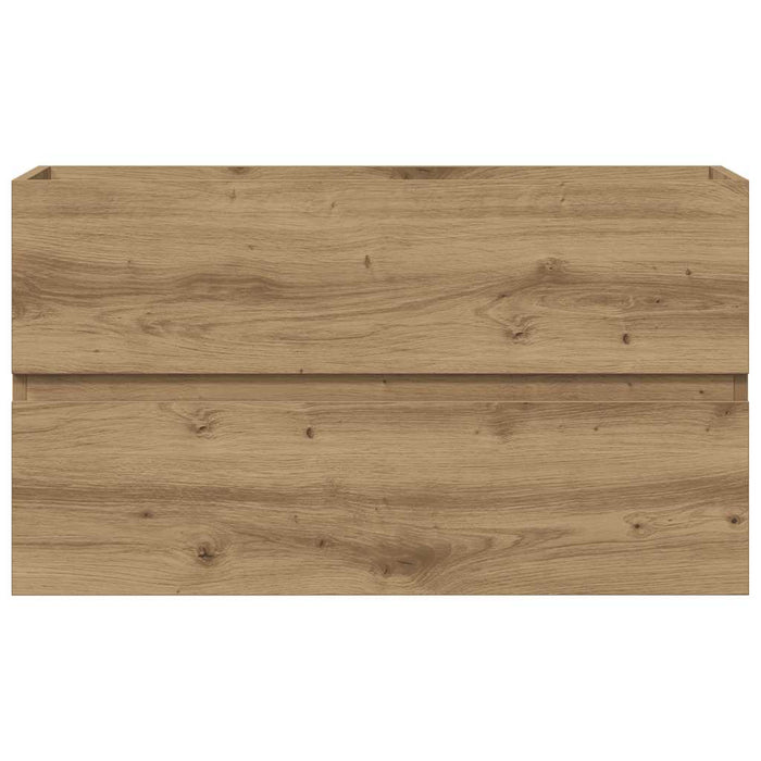 Dulap de chiuvetă stejar artizanal 90x38,5x45 cm lemn prelucrat - WALTI WALTI