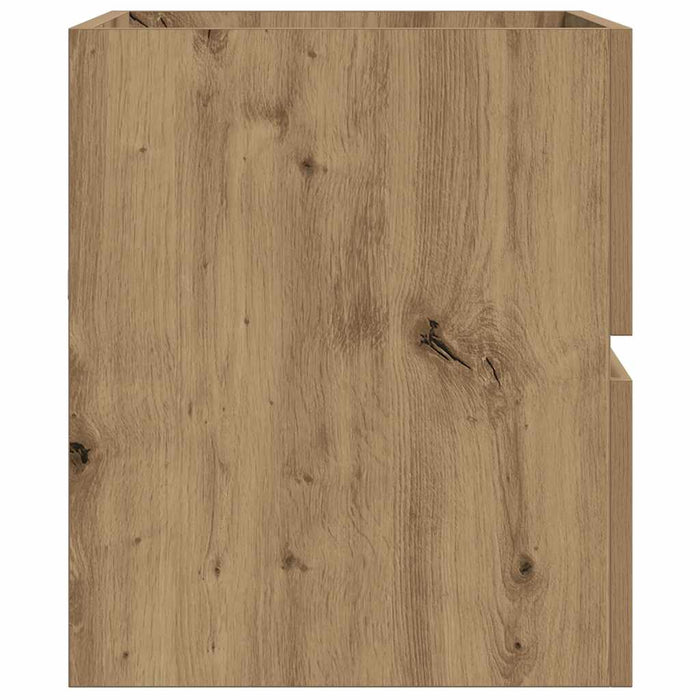 Dulap de chiuvetă stejar artizanal 90x38,5x45 cm lemn prelucrat - WALTI WALTI