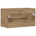 Dulap de chiuvetă stejar artizanal 90x38,5x45 cm lemn prelucrat - WALTI WALTI