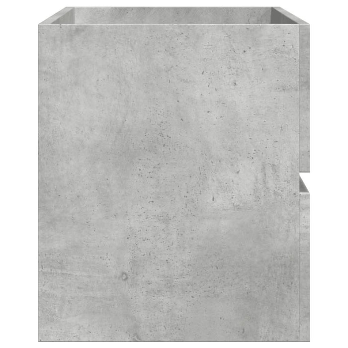 Dulap de chiuvetă, gri beton, 100x38,5x45 cm, PAL - WALTI WALTI