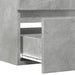 Dulap de chiuvetă, gri beton, 100x38,5x45 cm, PAL - WALTI WALTI