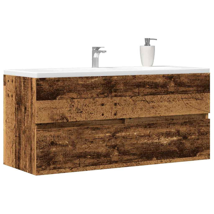 Dulap chiuvetă, lemn vechi, 100x38,5x45 cm, lemn prelucrat - WALTI WALTI