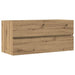 Dulap chiuvetă, stejar artizanal, 100x38,5x45 cm lemn prelucrat - WALTI WALTI