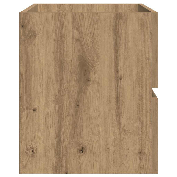 Dulap chiuvetă, stejar artizanal, 100x38,5x45 cm lemn prelucrat - WALTI WALTI