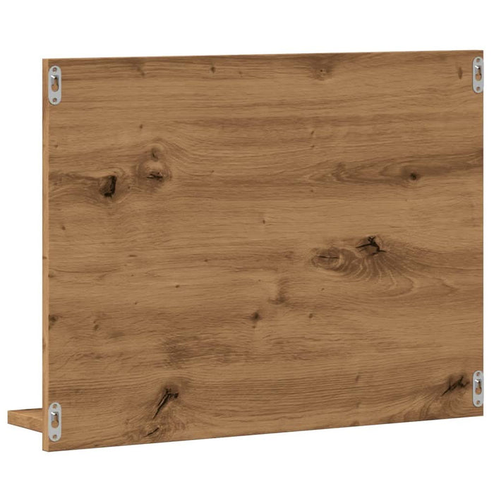 Dulap cu oglindă de baie, stejar artizanal, 60x10,5x45 cm - WALTI WALTI