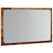 Oglindă de baie cu lumină LED, lemn vechi, 60x8,5x38 cm - WALTI WALTI