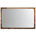 Oglindă de baie cu lumină LED, lemn vechi, 60x8,5x38 cm - WALTI WALTI