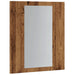 Dulap cu oglindă cu LED de baie, lemn vechi, 40x12x45 cm, lemn - WALTI WALTI