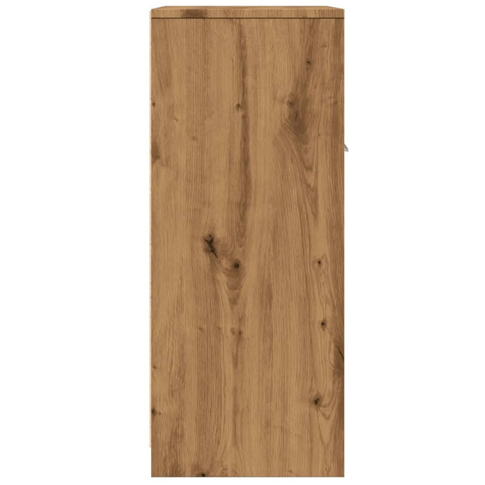 Dulap pentru baie stejar artizanal, 60x33x80 cm, lemn prelucrat - WALTI WALTI