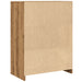 Dulap pentru baie stejar artizanal, 60x33x80 cm, lemn prelucrat - WALTI WALTI