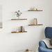 Rafturi perete 4 buc., lemn vechi, 40x10x1,5 cm, lemn prelucrat - WALTI WALTI