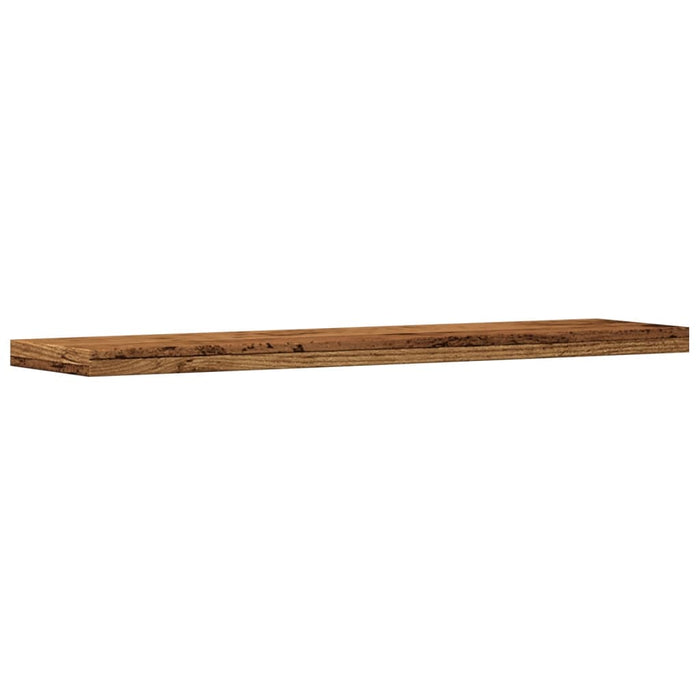 Rafturi perete 4 buc., lemn vechi, 40x10x1,5 cm, lemn prelucrat - WALTI WALTI