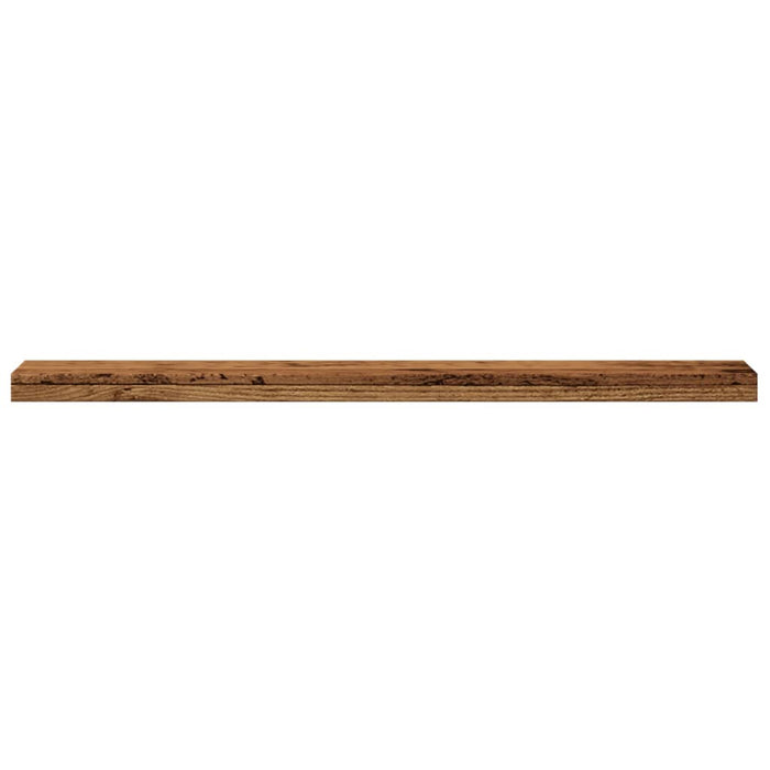 Rafturi perete 4 buc., lemn vechi, 40x10x1,5 cm, lemn prelucrat - WALTI WALTI