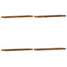 Rafturi perete 4 buc., lemn vechi, 40x20x1,5 cm, lemn prelucrat - WALTI WALTI