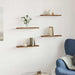 Rafturi perete 4 buc., lemn vechi, 40x20x1,5 cm, lemn prelucrat - WALTI WALTI
