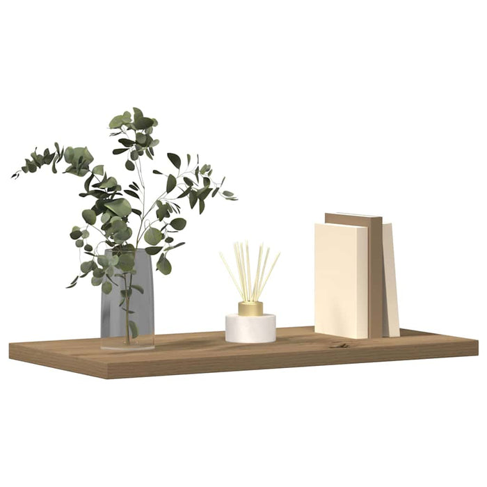 Rafturi de perete, 4 buc., stejar artizanal, 40x20x1,5 cm, lemn - WALTI WALTI