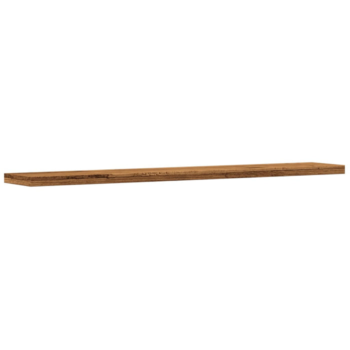 Rafturi perete 4 buc., lemn vechi, 60x20x1,5 cm, lemn prelucrat - WALTI WALTI