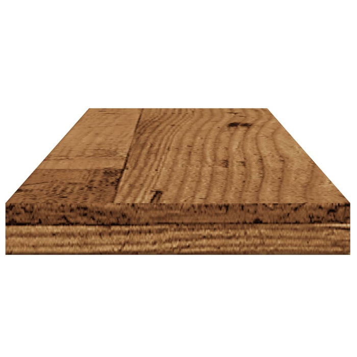 Rafturi perete 4 buc., lemn vechi, 60x20x1,5 cm, lemn prelucrat - WALTI WALTI