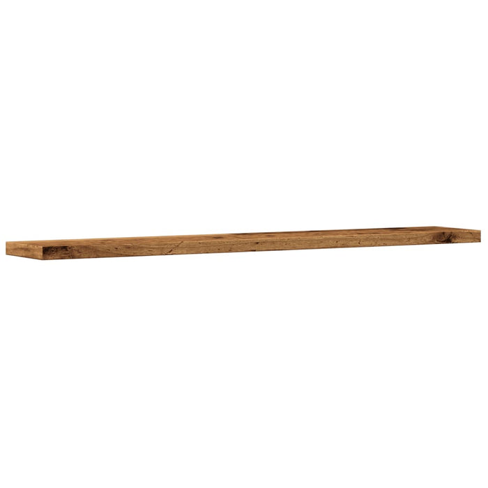 Rafturi perete 4 buc., lemn vechi, 60x20x1,5 cm, lemn prelucrat - WALTI WALTI
