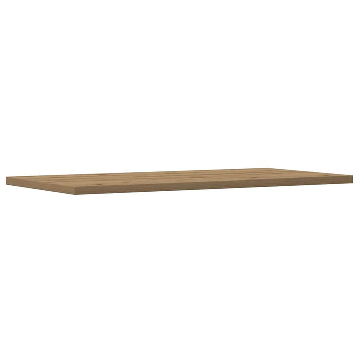 Rafturi de perete, 4 buc., stejar artizanal, 60x30x1,5 cm, lemn - WALTI WALTI