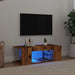 Dulap TV cu lumini LED lemn vechi 90x39x30 cm lemn prelucrat - WALTI WALTI
