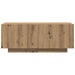 Dulap TV, stejar artizanal, 100x35x40 cm, lemn prelucrat - WALTI WALTI