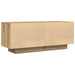 Dulap TV, stejar artizanal, 100x35x40 cm, lemn prelucrat - WALTI WALTI