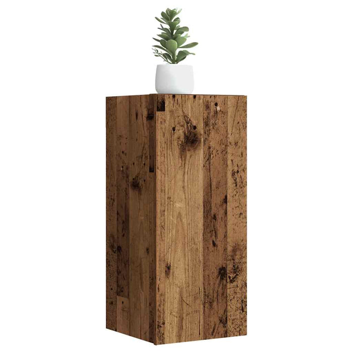Dulapuri TV 2 buc., lemn vechi, 30,5x30x60 cm, lemn prelucrat WALTI