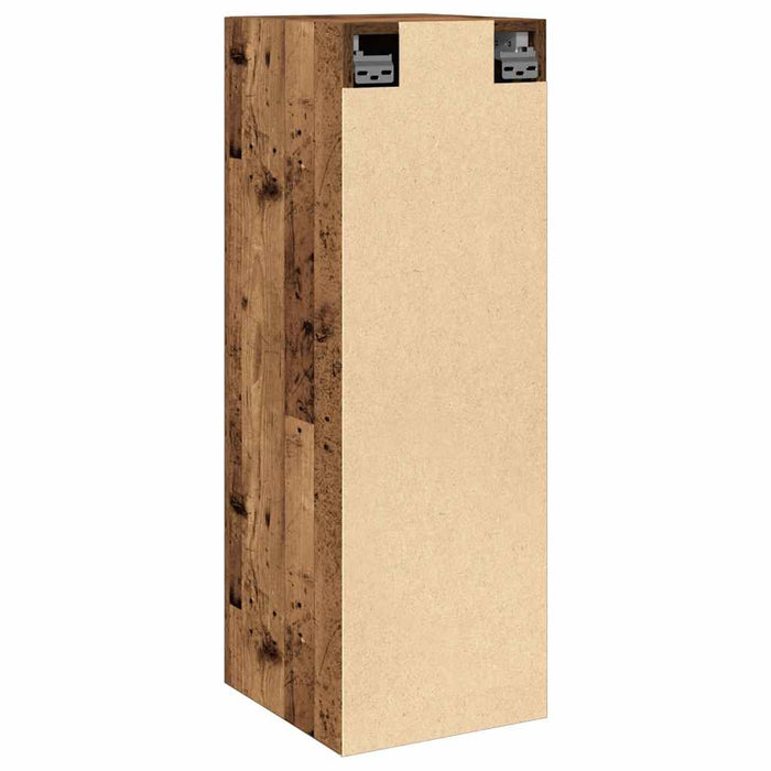 Dulap TV, lemn vechi, 30,5x30x90 cm, lemn prelucrat - WALTI WALTI