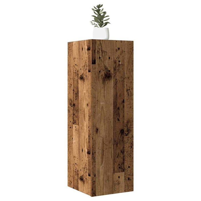 Dulap TV, lemn vechi, 30,5x30x90 cm, lemn prelucrat - WALTI WALTI