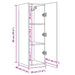 Dulapuri TV, 2 buc., lemn vechi, 30,5x30x90 cm, lemn prelucrat - WALTI WALTI